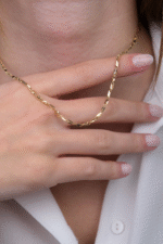 14 Ayar Altın Zincir Kolye 317 - Görsel 3