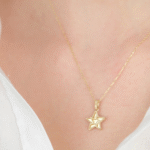 14 Ayar Altın Yıldızlı Kolye Ucu 479