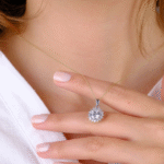 14 Ayar Altın Taşlı Kolye Ucu 224