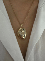 14 Ayar Altın Kapaklı Anka Kuşu Kolye Ucu 516