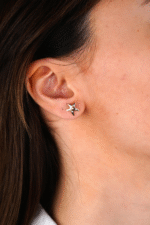 14 Ayar altın Deniz Yıldızı Küpe 678 - Görsel 2