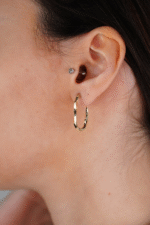 14 Ayar Altın Burgu Küpe 653