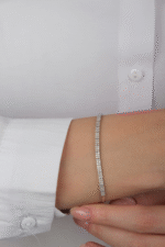 14 Ayar Beyaz Altın Su Yolu Set 69 - Görsel 4