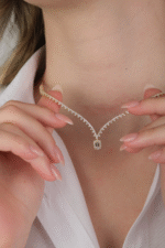 14 Ayar Altın Baget Sallantılı Set 65 - Görsel 3