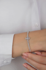 14 Ayar Beyaz Altın Set 61 - Görsel 3