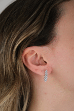 14 Ayar Beyaz Altın Taşlı Set 68 - Görsel 6