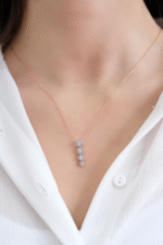 14 Ayar Altın Elmas Montür Set Takımı 35 - Görsel 2