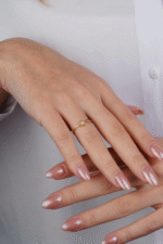 14 Ayar Altın Yıldız Yüzük 608 - Görsel 2