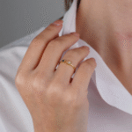 14 Ayar Altın Yıldız Yüzük 608