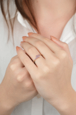 14 Ayar Altın Bahar Dalı Yüzük 876 - Görsel 2