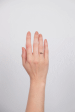 14 Ayar Rose Altın Yonca Yüzük 87 - Görsel 3