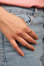 14 Ayar Altın Tarz Yüzük 88 - Görsel 2