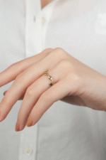 14 Ayar Altın Burgulu Yüzük 880