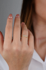 14 Ayar Altın Taşlı Yüzük 602