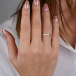 14 Ayar Altın Taşlı Yüzük 600