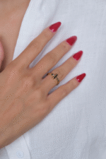 14 Ayar Altın T Yüzük 493 - Görsel 3