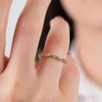 14 Ayar Altın Taşlı Burgu Yüzük 718