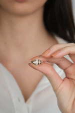 14 Ayar Altın Taşlı Yüzük 902 - Görsel 4