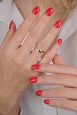 14 Ayar Altın Başak Yüzük 640