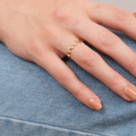 14 Ayar Altın Zigzag Yüzük 93