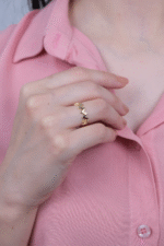 14 Ayar Altın Zigzag Yüzük 93 - Görsel 2