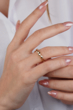 14 Ayar Altın Burgu Yüzük 604