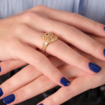 14 Ayar Altın Sarmal Yüzük 284