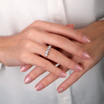 14 Ayar Altın Beştaş Yüzük 45