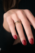 14 Ayar Altın Taşlı Yüzük 358 - Görsel 2