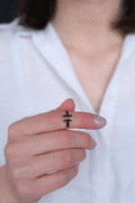 14 Rose Ayar Altın T Yüzük 509 - Görsel 2