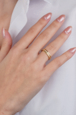 14 Ayar Altın Taşlı Yüzük 597