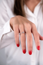 14 Ayar Altın Tektaş Yüzük 152 - Görsel 3