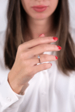 14 Ayar Altın Tektaş Yüzük 152 - Görsel 2