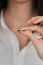 14 Ayar Altın Taş Detaylı Tasarım Yüzük 903 - Görsel 4