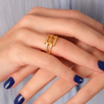 14 Ayar Altın Taşlı Kaburga Yüzük 283