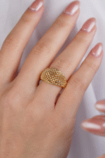 14 Ayar Altın Sade Yüzük 589 - Görsel 2