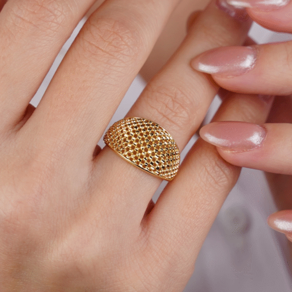 14 Ayar Altın Sade Yüzük 589