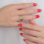 14 Ayar Altın Yonca Yüzük 628