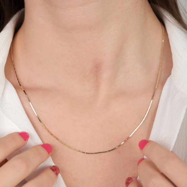 14 Ayar Altın Zincir Kolye 97