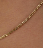 14 Ayar Spiga Zincir Kolye 88 - Görsel 3