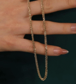 14 Ayar Spiga Zincir Kolye 88 - Görsel 4