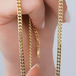 14 Ayar Altın 45 cm Gurmet Küba Zincir 167 - Görsel 3