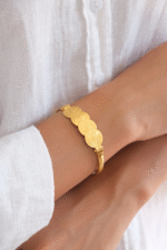 22 Ayar Altın Reşat Sıralı Kelepçe 65 - Görsel 3