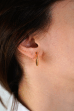 22 Ayar Altın Midye Küpe 613 - Görsel 2