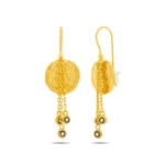 14 Ayar Altın Zinara Küpe 1088