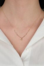 14 Ayar Altın İnce Toplu Kolye