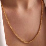 14 Ayar Altın 65 cm Burgu Zincir Kolye 273