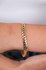 14 Ayar Altın Taşlı Gurmet Zincir 829