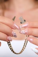 14 Ayar Altın Taşlı Gurmet Zincir 829 - Görsel 6