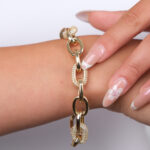 14 Ayar Altın Zincir Bileklik 1007